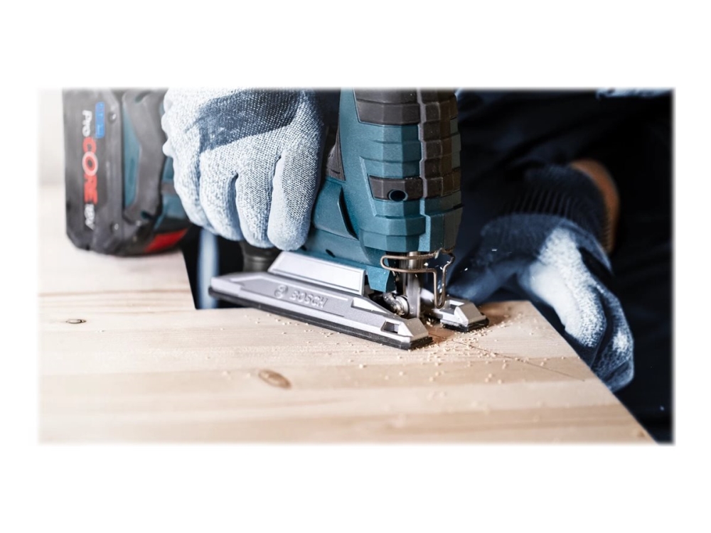 Bosch Expert Wood 2-Side Clean T308 B - Stichsägenblatt - Für Sperrholz, Weichholz, Nicht-Scheuerndes Holzmaterial, Massive Möbelholzbretter - 5 Stüc