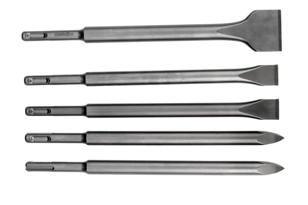 Metabo 630484000, Spidse/Flade/Afskalnings-Mejsler, 5 Stk
