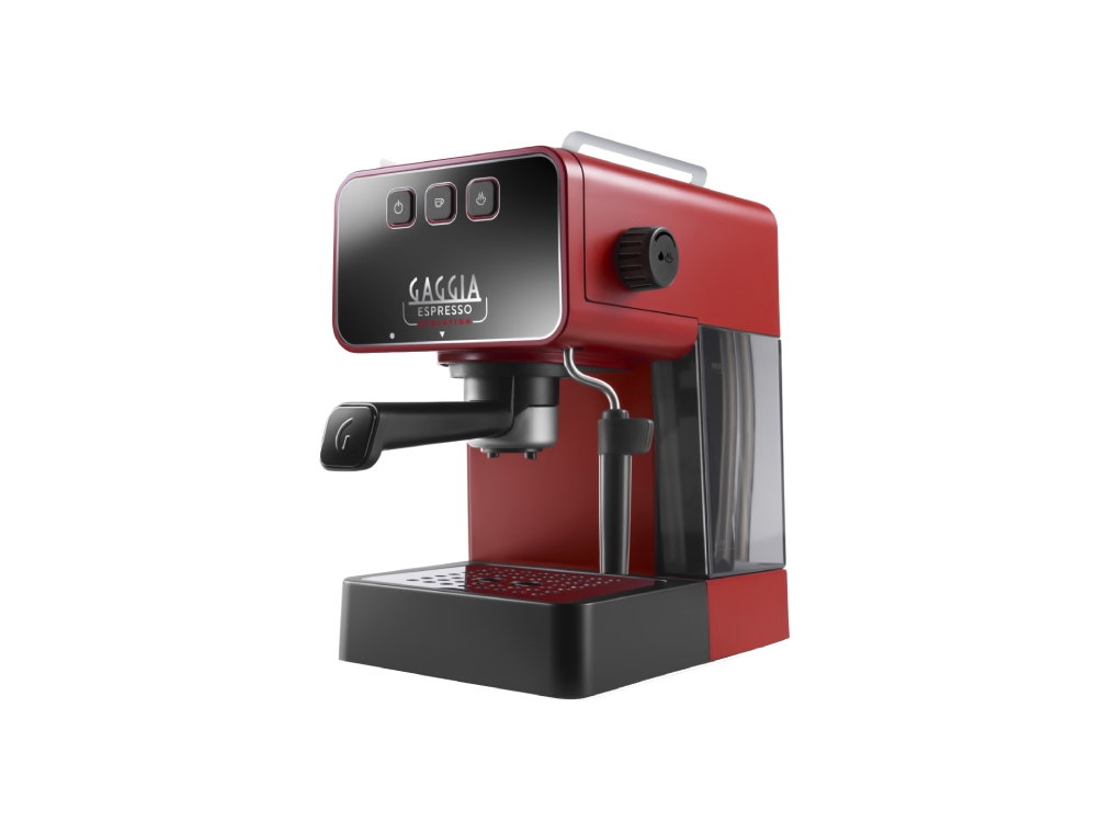Gaggia Espresso Evolution, Espressomaschine, 1,2 L, Kaffeepad, Gemahlener Kaffee, 1900 W, Rot