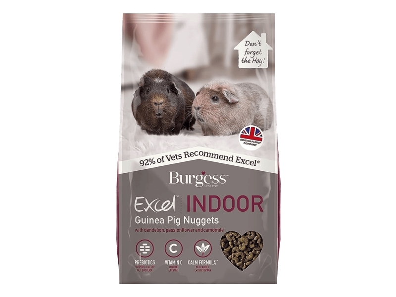 Burgess Excel Guinea Pig Blackcurrant & Oregano 1,5 Kg