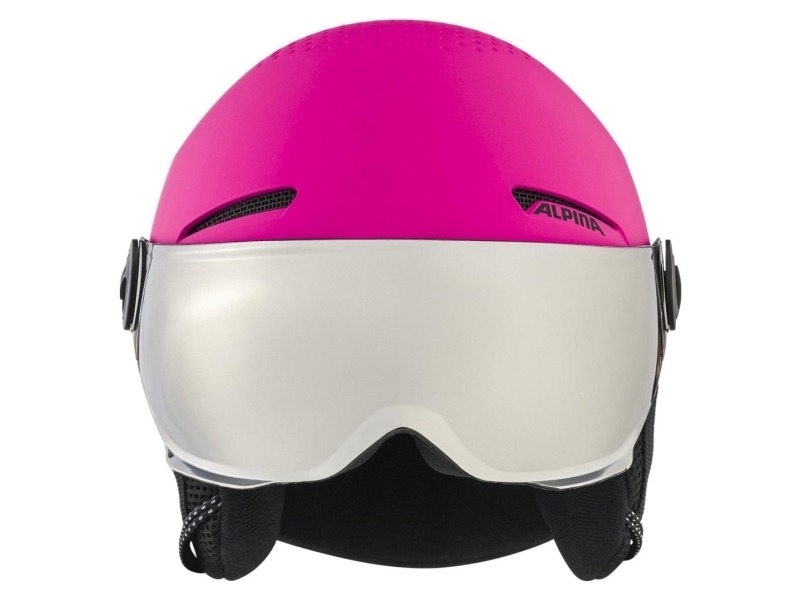 Alpina Zupo Visor Winterhelm Q-Lite Pink Mat 51-55