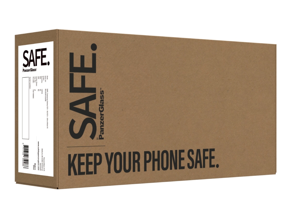 SAFE. by PanzerGlass - Skärmskydd för mobiltelefon - ultrabred passning - glas - för Samsung Galaxy S23+ | Tele & GPS - Mobil tillbehör - Skärmskydd | GameStuff