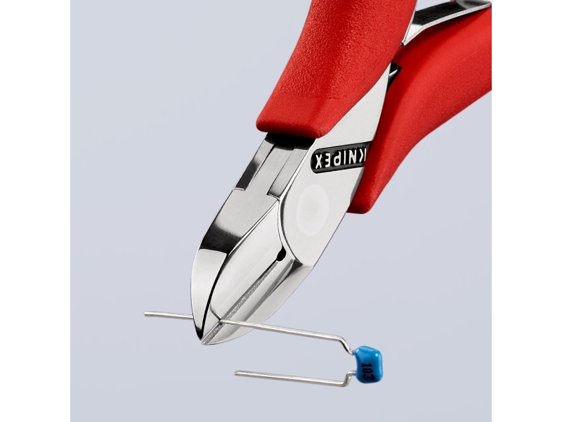 Knipex 77 01 115, Diagonal Tang, 1,1 Cm, 1,3 Cm, 7 Mm, 1,6 Mm, Stål