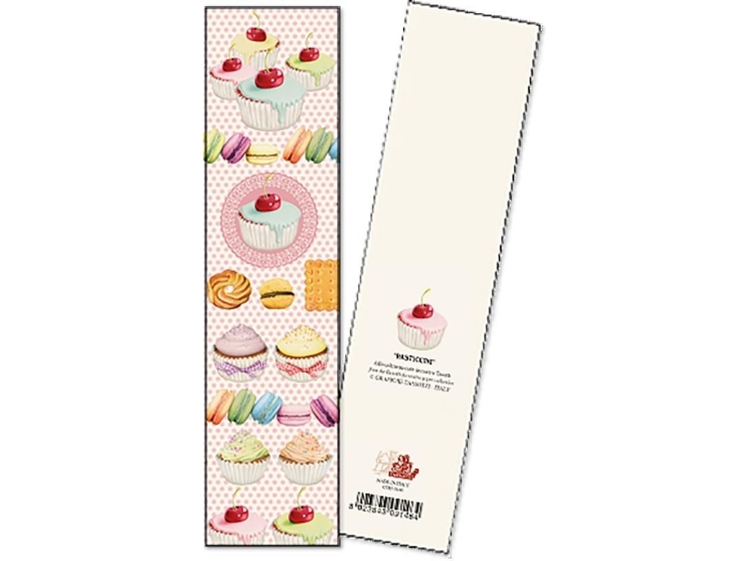 Tassotti Pasticcini Lesezeichen 5X20 2 Stück