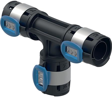 Geberit Flowfit T-Stück Gerade: Ppsu, D=40 Mm