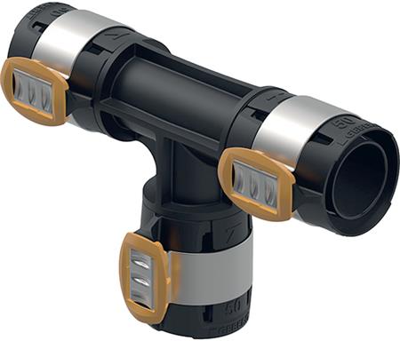 Geberit Flowfit T-Stück Gerade: Ppsu, D=50 Mm