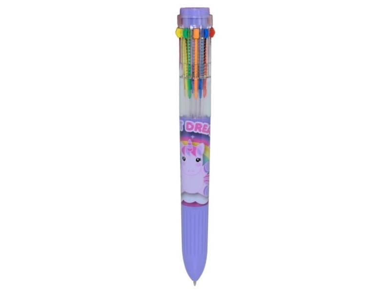 Mehrfarbiger Einhorn-Stift