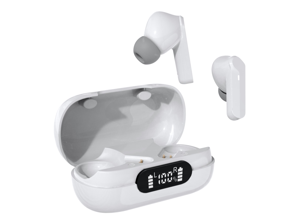 Denver Twe-40, True Wireless Stereo (Tws), Anrufe/Musik, 76 G, Kopfhörer, Weiß