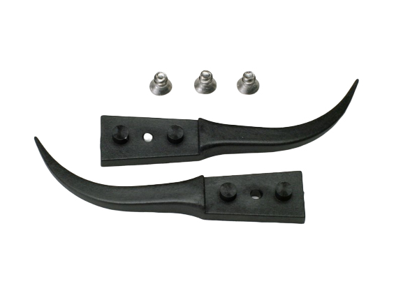 Ideal-Tek A7cf, Plast, Sort, Metallic, Tilspidset, Kurvet, 1 G, 3,5 Mm