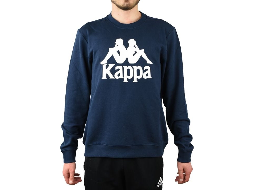 Kappa Bluza vyriška Sertum Rn Sweatshirt tamsiai melyna dydis XL (703797-821)