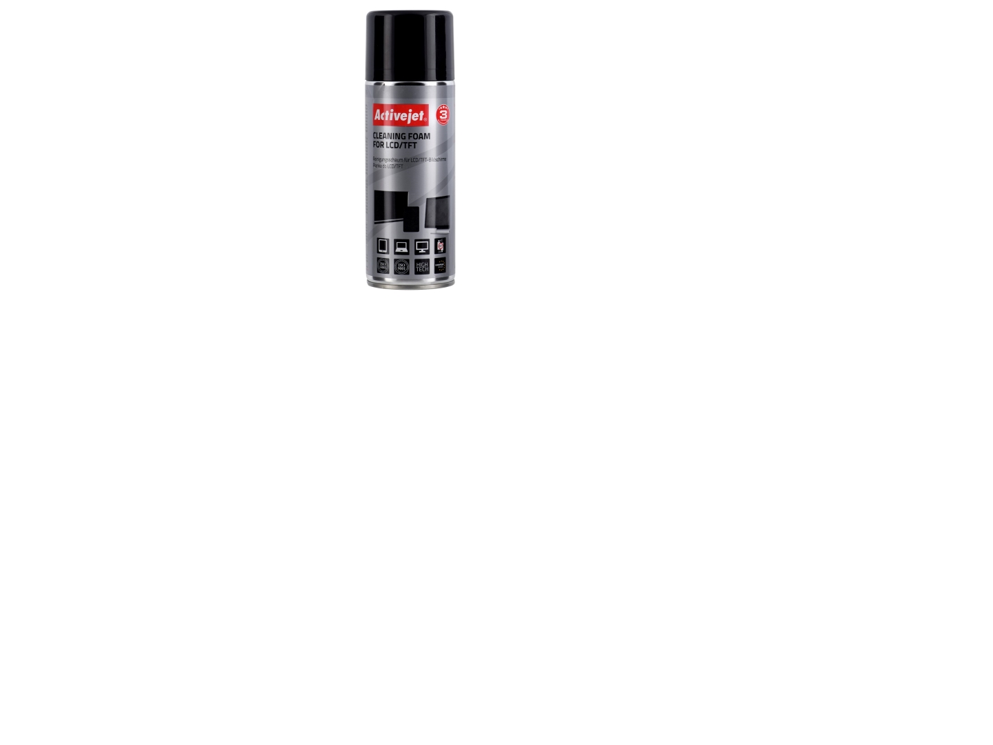 Activejet Aoc-105, Udstyrsrensning Skum, Lcd/Tft/Plasma, 400 Ml, Flerfarvet, Polen, 1 Stk
