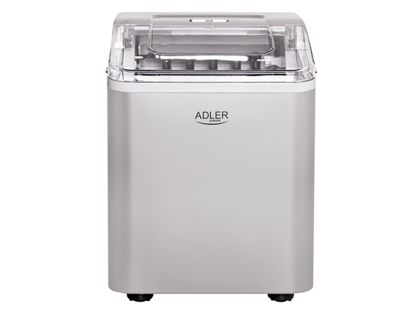 Adler Ad 8086 Eiswürfelmaschine 100 W, Silber