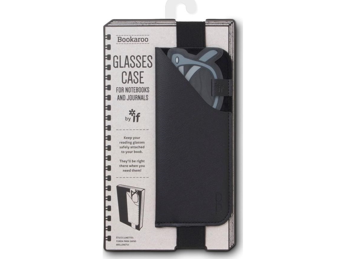 Bookaroo Glasses Case - Black - - Andet Bog - THAT COMPANY CALLED IF - 2019 - Engelsk - Booktok.dk