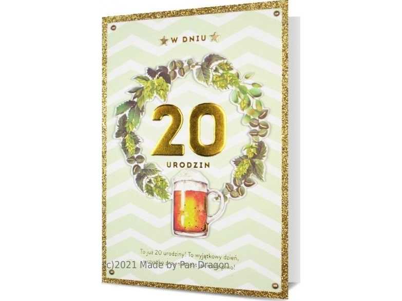 B6 Birthday Card 20 HM200-2293