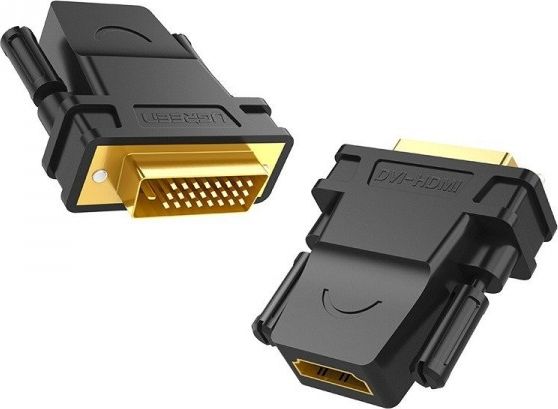 Adapter Av Ugreen Hdmi - Dvi-D Czarny (20124)