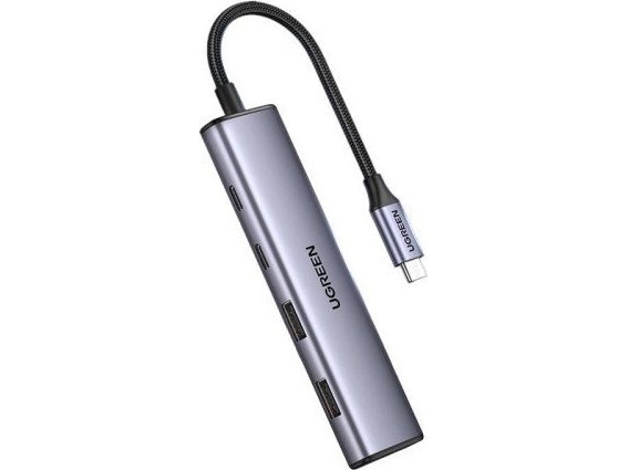 Ugreen Usb-Hub Cm473: 1× Usb-C + 2× Usb-A 3.0 (15395)