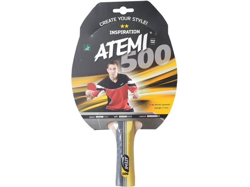 ATEMI 500** konkav bordtennisketcher