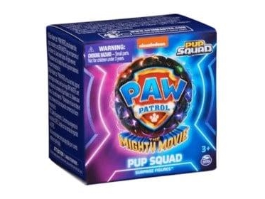 Paw Patrol : Der Mighty Kinofilm, Pup Squad Mini-Spielfiguren, Unterschiedliche Charaktere Zum Sammeln In Überraschungsverpackung, Spielzeug Geeignet