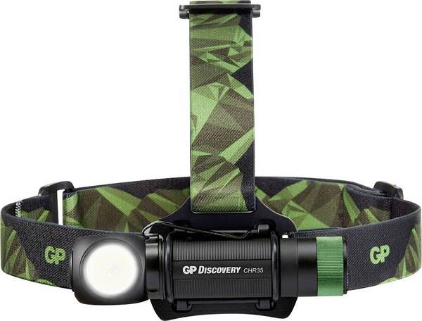 Gp Stirnlampe Schwarz