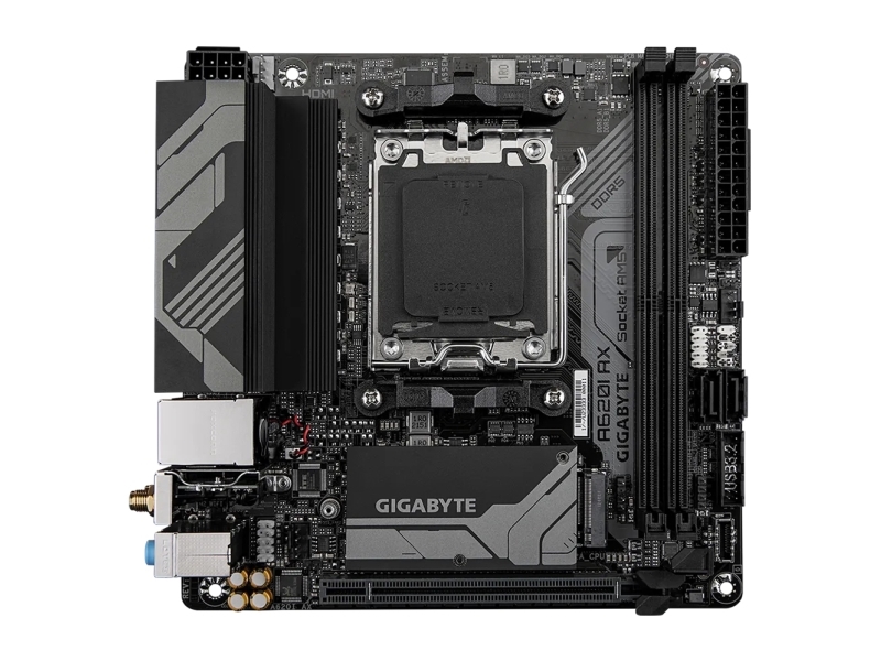 A620I AX Hovedkort - AMD A620 - AMD AM5 socket - DDR5 RAM - Mini-ITX