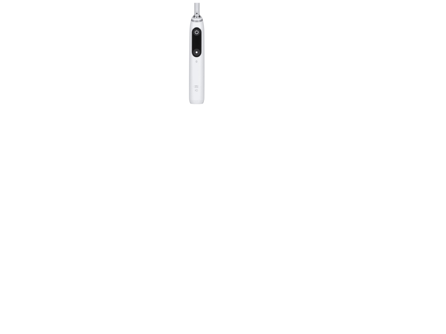 Oral-B Io Series 8N, Voksen, Vibrerende Tandbørste, Daglig Pleje, Gum Pleje, Intens, Sensitiv, Super Sensitive, Blegning, Hvid, 2 Min, Hvid
