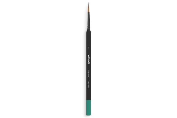 Brush Round Synthetic Hair Triangular Handle No. 3