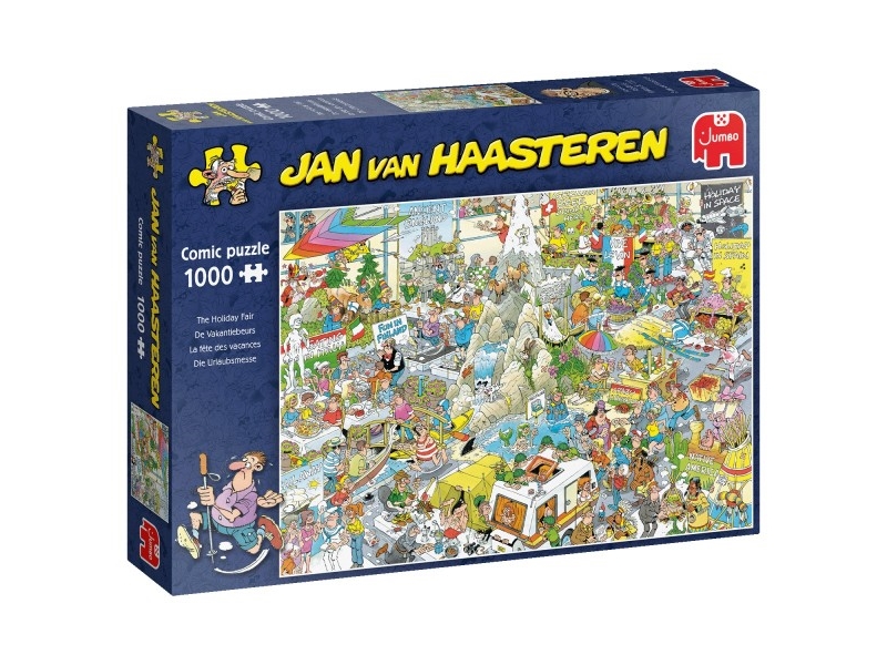 Jumbo Jan Van Haasteren The Holiday Fair Die Urlaubsmesse 1000 Teile Puzzle 19051