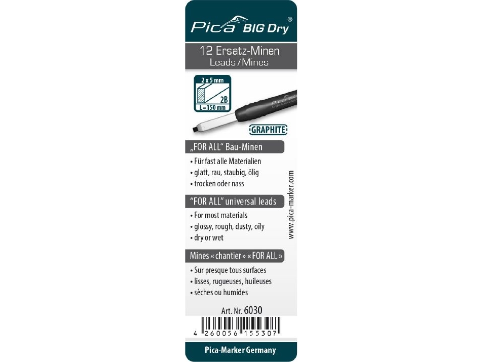 Pica Big Dry Ersatzminen-Set For All Inhalt: 12 Minen - Image 6