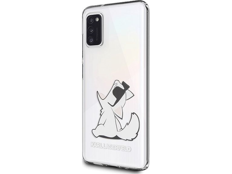 Karl Lagerfeld Choupette Fun Case Til Samsung A41 – Transparent