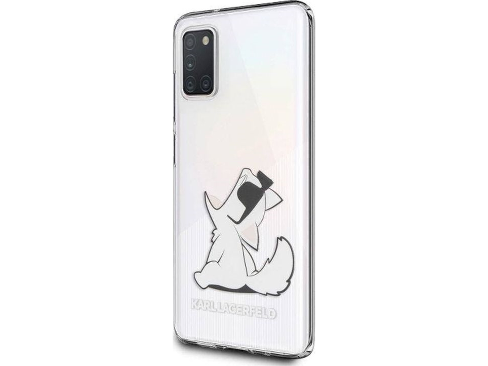 Karl Lagerfeld Karl Lagerfeld Choupette Fun-Sonnenbrille - Samsung Galaxy A31 Gehäuse (Transparent)