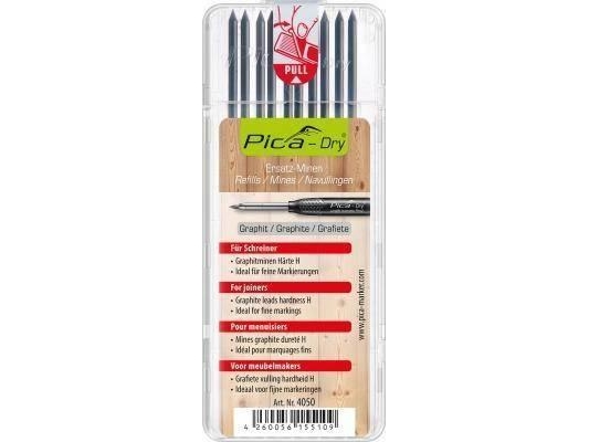 Pica Dry Refill 10Xgrafit 10H - 1879948
