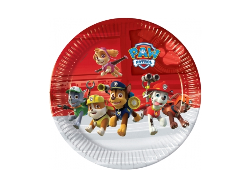 Paw Patrol Teller, 23 Cm