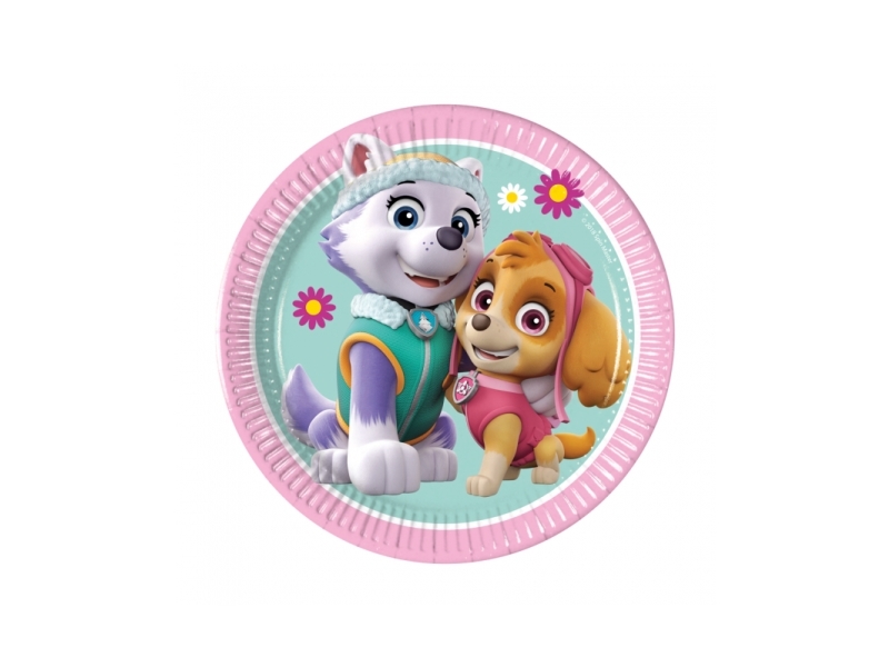 Paw Patrol Skye Pappteller