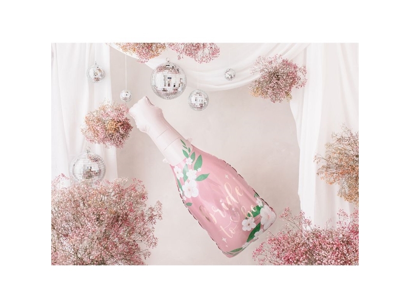 Folienballon Flasche, Bride To Be