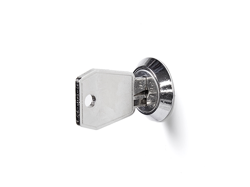 Garderobeskab 3x300 mm Skråt tag 2-delt søjle Antracit dør Cylinderlås