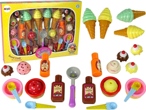 LeanToys Slik Is Cupcakes Saucer Skeer