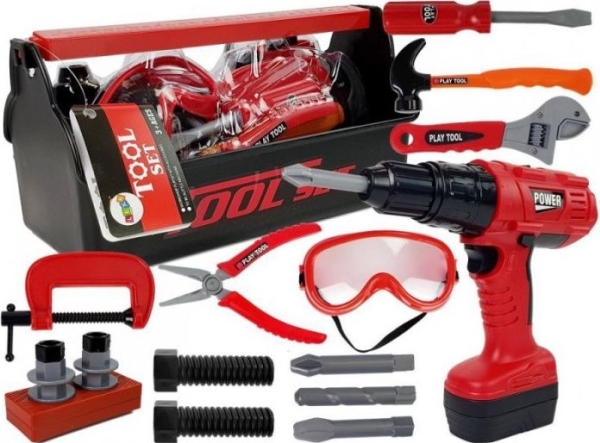 Lean Sport DIY työkalulaatikko poravasara vasara