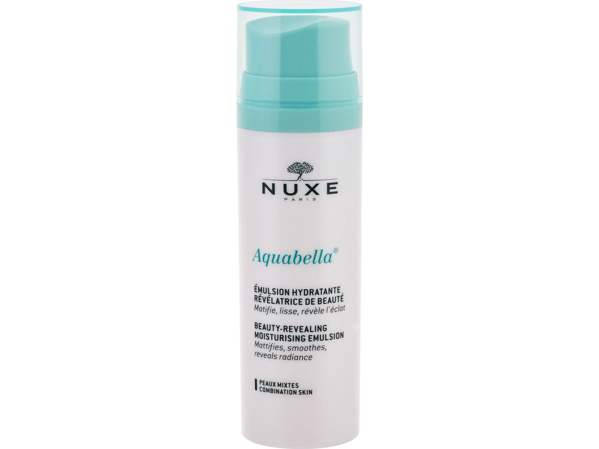 Nuxe Aquabella Beauty-Revealing Moisturising Emulsion Pump 50 ml Combination Skin