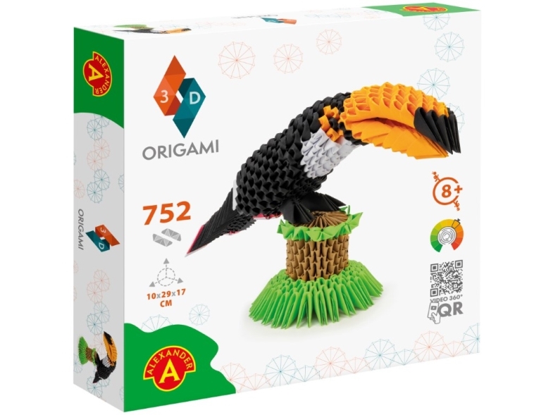 Origami 3D - Tukan