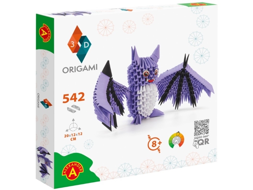 Origami 3D - Fledermaus