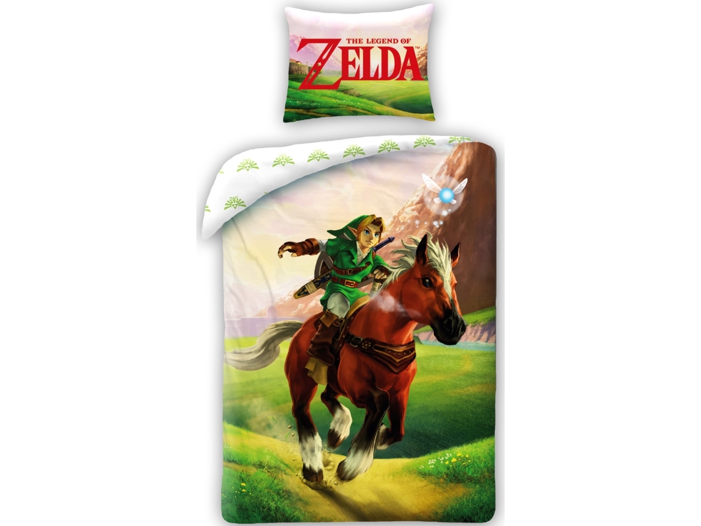 Billede af The Legend Of Zelda Sengetøj 140 X 200 Cm - 100 Procent Bomuld