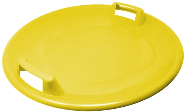 Sport1 Snow Disk plattkylare Ø60 cm, gul | Sport & Träning - Skidor/Snowboard - Skidor | GameStuff