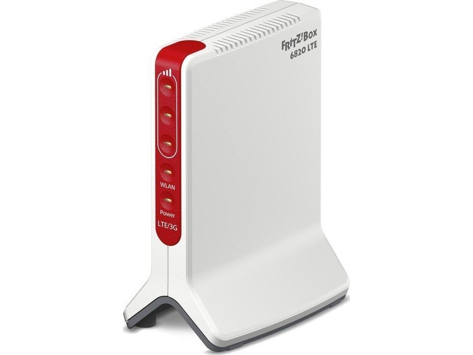Fritz!Box 6820 Lte, Wi-Fi 4 (802.11N), Einzelband (2,4Ghz), Eingebauter Ethernet-Anschluss, 3G, Weiß, Tabletop-Router