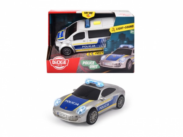 Dickie Fahrzeug Sos Polizeieinheit 2 Varianten