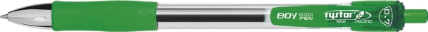 Rystor kulspetspenna BP6000 Boy pen grön | Skrivredskap - Kulspetspennor & Reservoarpennor - Skrivbordspenn | GameStuff