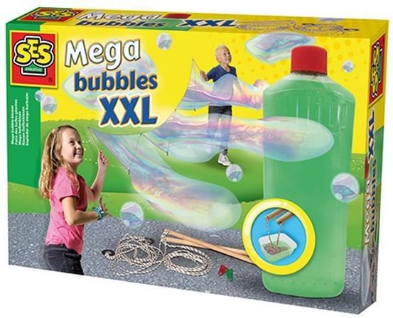Ses Creative Mega Bubbles Xxl - Riesen-Seifenblasen, 750 Ml, 5 Jahr(E), Nicht Für Kinder Von 0-3 Jahren