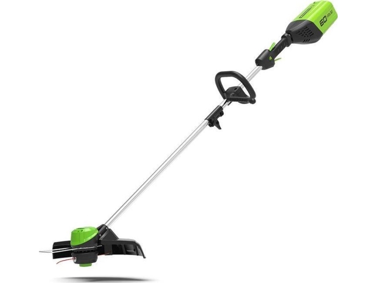 Greenworks GD60LT, Grästrimmer, 40 cm, D-slinga, 2 mm, Svart, Grön, Grå, Batteri | Trädgården - Trädgårdsmaskiner - Grästrimmer | GameStuff