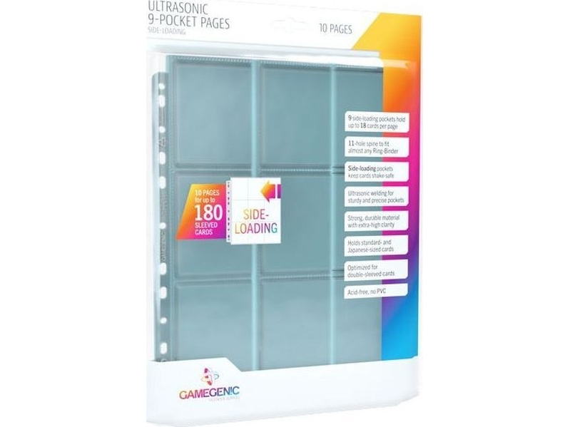 Gamegenic Ultrasonic 9-Pocket Pages Sideload (10)