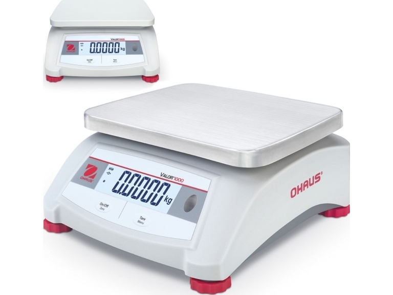 Ohaus Valor 1000 30Kg / 5G Gastronomische Hilfskontrollwaage - Ohaus V12p30 Valor 1000 30Kg / 5G Gastronomische Hilfskontrollwaage - Ohaus V12p30