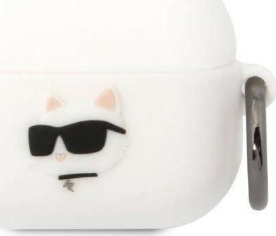 Karl Lagerfeld Etui Klaprunchh Til Apple Airpods Pro Hvid
